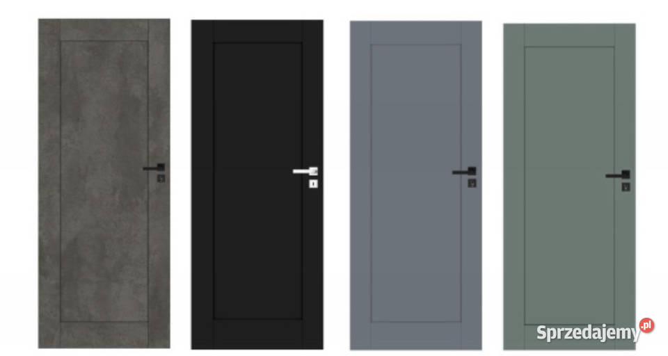 HIT Windoor drzwi Elegance seria SLIM 6 kolorów Poznań sprzedam