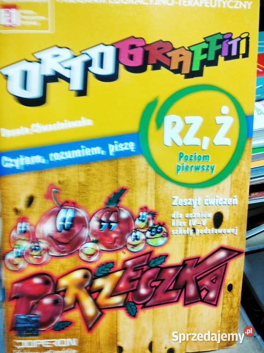 Ortograffiti rz polski korepetycje Operon Antykwariat Warszawa