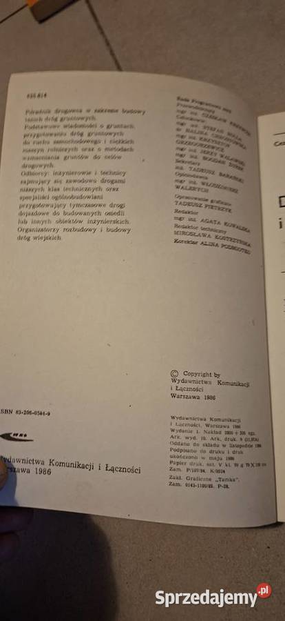 Drogi gruntowe i ich wzmacnianie 1 wydanie niski wielkopolskie