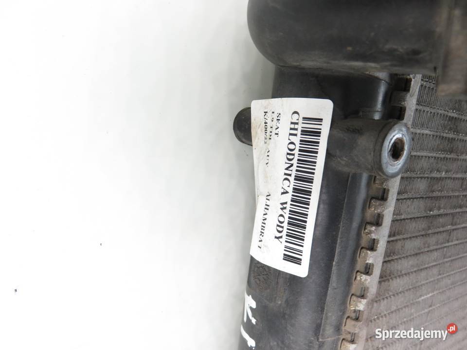 CHŁODNICA WODY ALHAMBRA LIFT 19 TDI 862443U