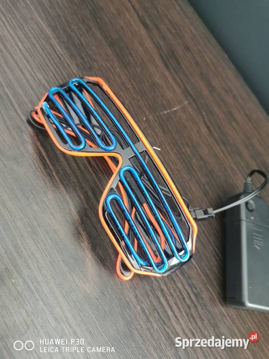 Okulary świecące pomorskie Puzdrowo sprzedam