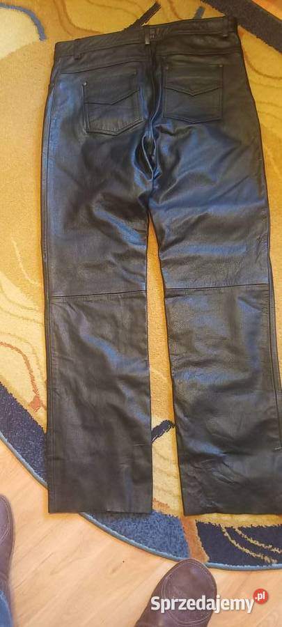 spodnie motocyklowe skorzane sprzedam