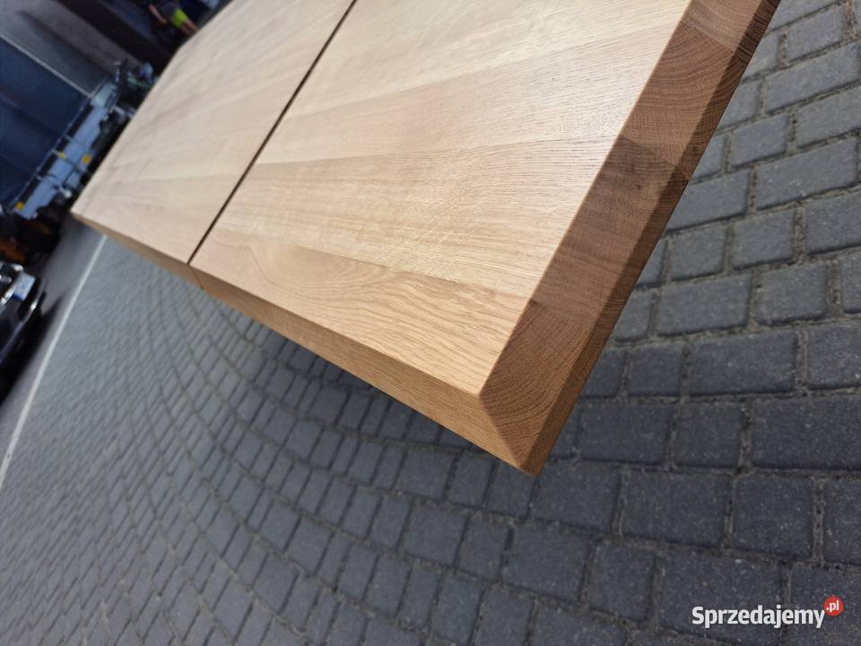 Stół loft industrial z dębu 76cm