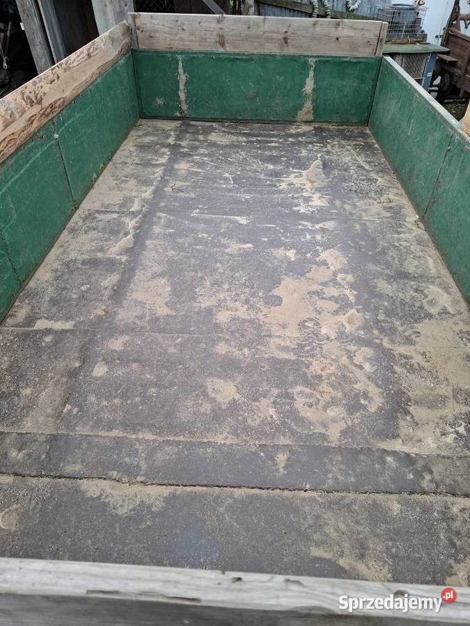 Przyczepa wywrotka nieuszkodzony świętokrzyskie Nowa Słupia sprzedam