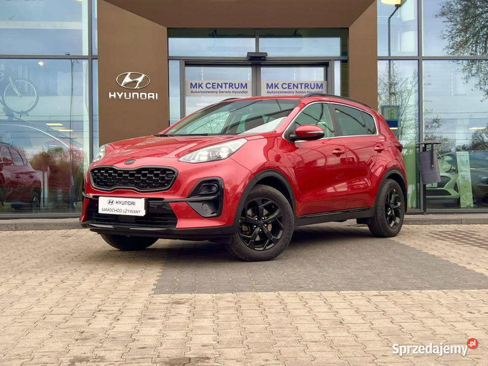 Kia Sportage 16GDi 132 Black Edition 1rej2021 nieuszkodzony Motoryzacja Piotrków Trybunalski