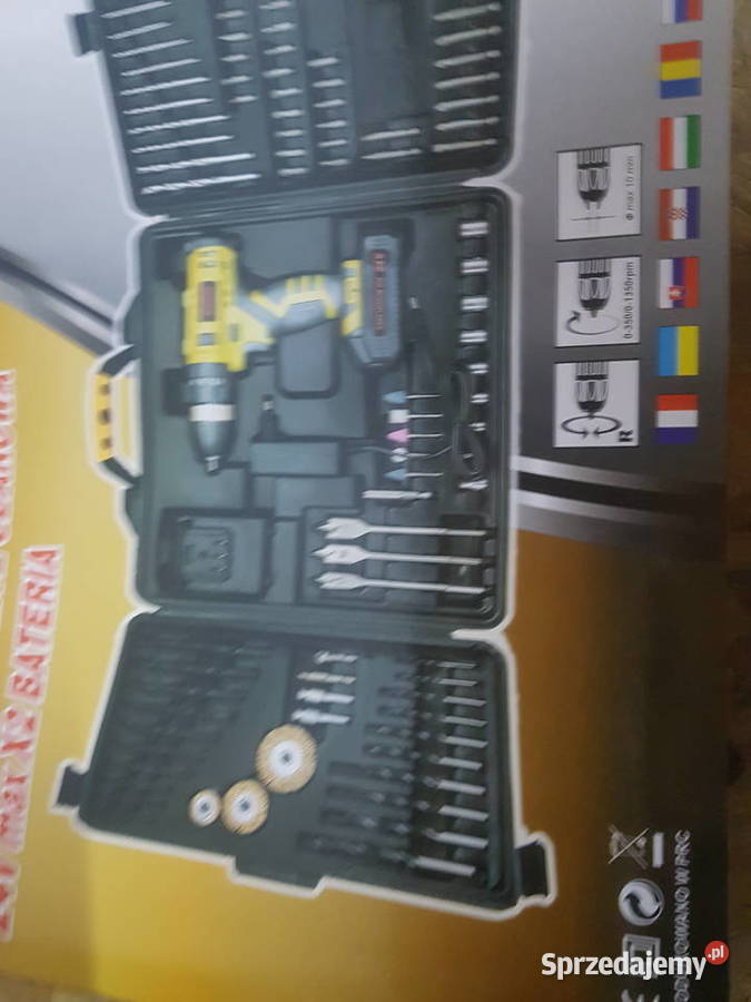 WKRĘTARKA AKUMULATOROWA 24V Z WIERTARKA 2x AKU Głogowa