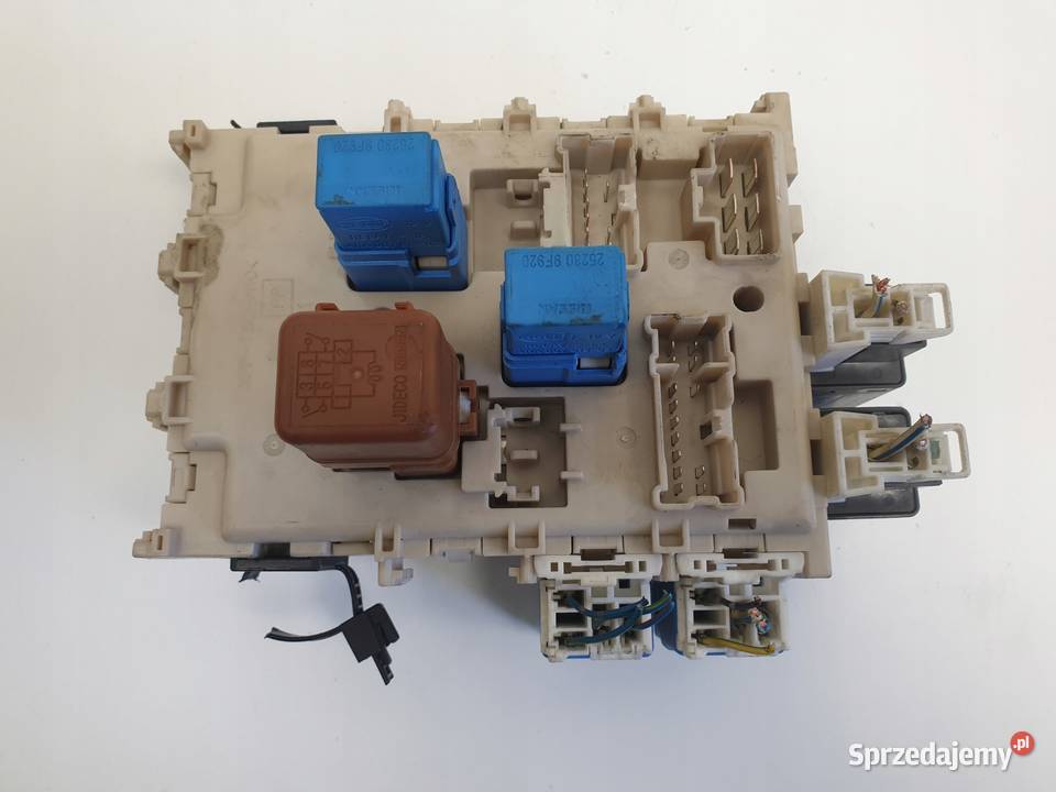 Nissan Primera P12 19 dCi SKRZYNKA BEZPIECZNIKÓW Janów