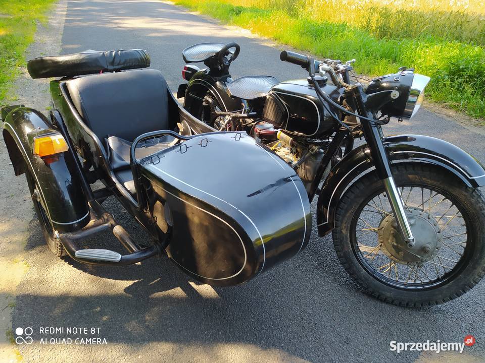 Dniepr mt 12 rusek mw k750 z napędem na kosz