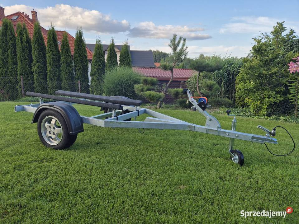Przyczepka pod skuter wodny łódź Zarejestrowani Do samochodów osobowych mazowieckie