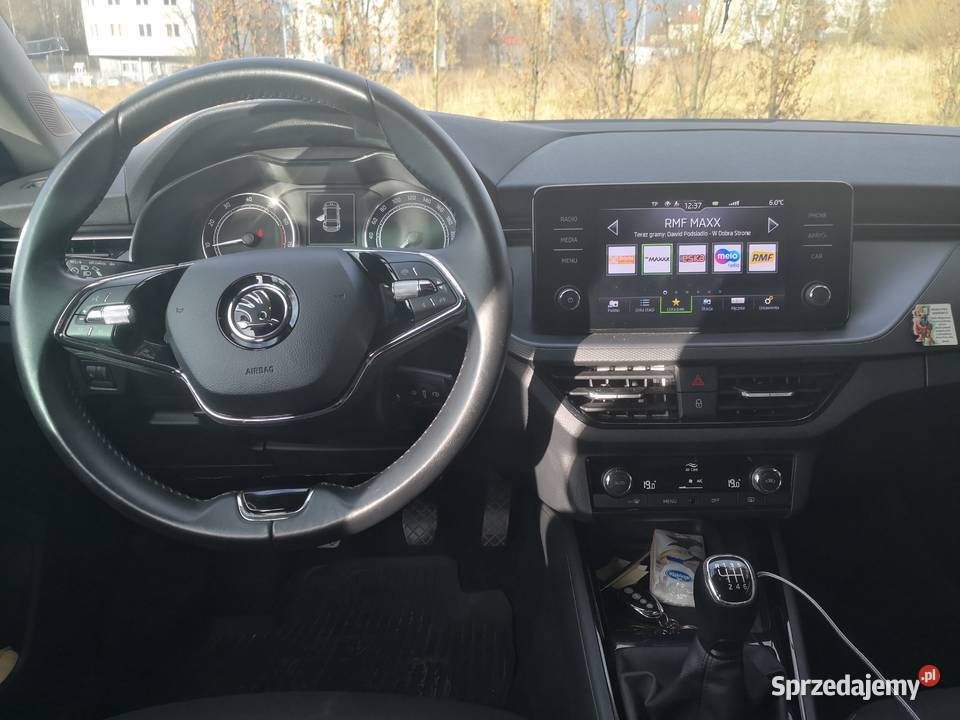 Skoda Scala Ambition Serwis Aso Salon Nawigacja przyciemniane szyby Scala małopolskie Kraków