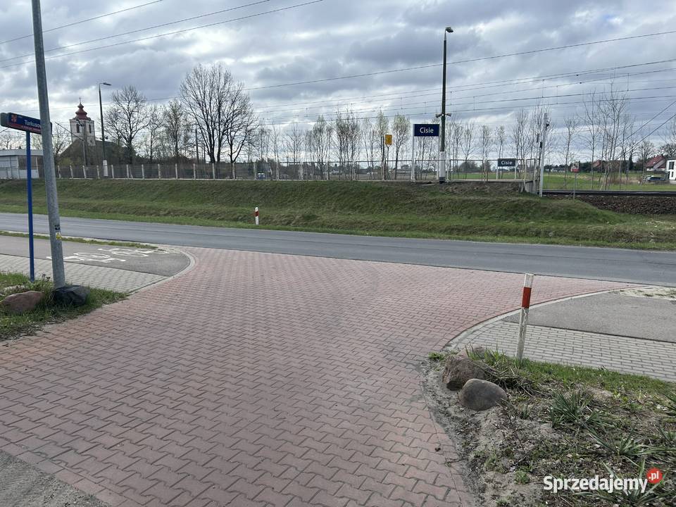 Sprzedam działkę budowlaną UkMN 1350 m2 Cisie 1350m2 Sprzedaż sprzedam