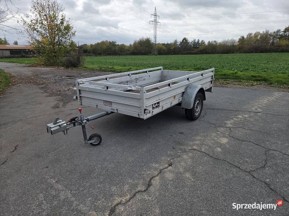 Przyczepka samochodowa KOCH 750 Duża mocna Motoryzacja pomorskie Chojnice