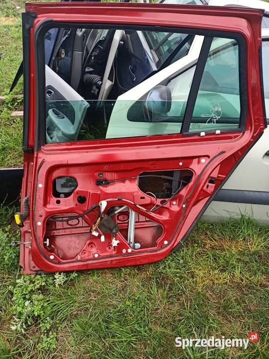 Drzwi prawy prawe tylne tył renault laguna II Karoseria Szczecin