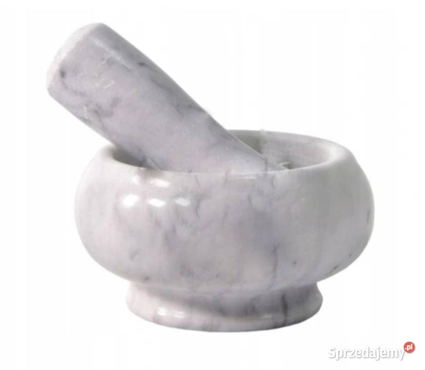 Moździerz kuchenny z tłuczkiem kamienny mały