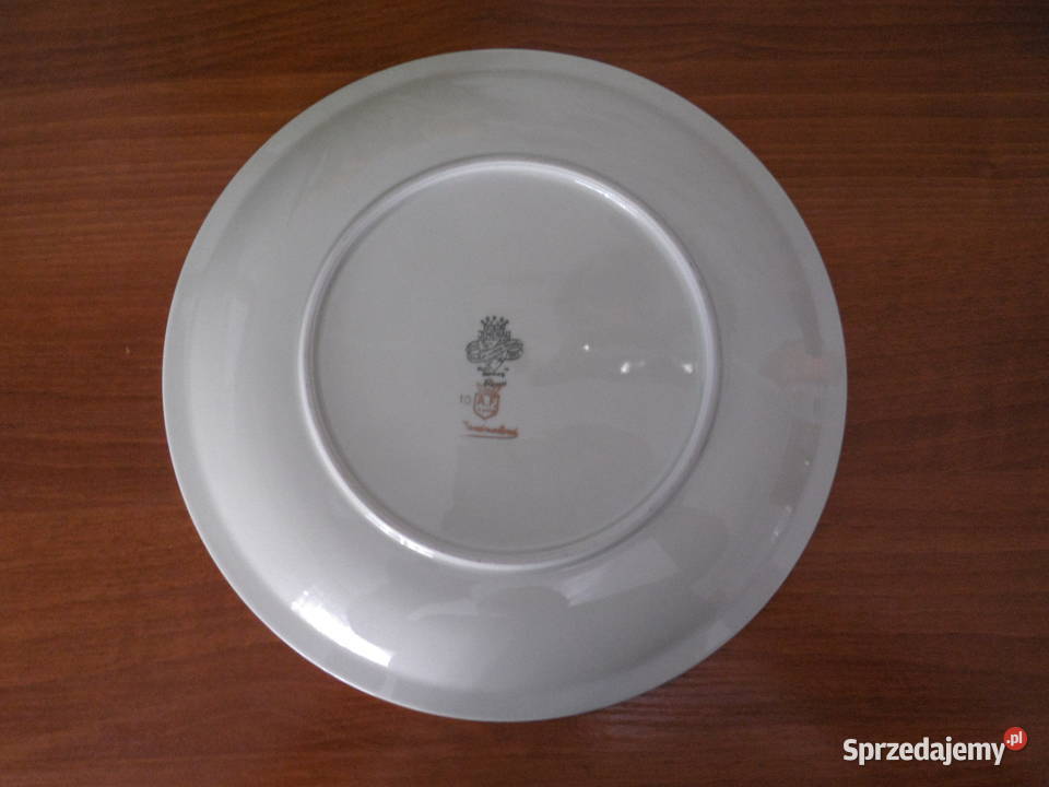 Porcelanowa pateratalerz ecruzłoceń JLMENAU