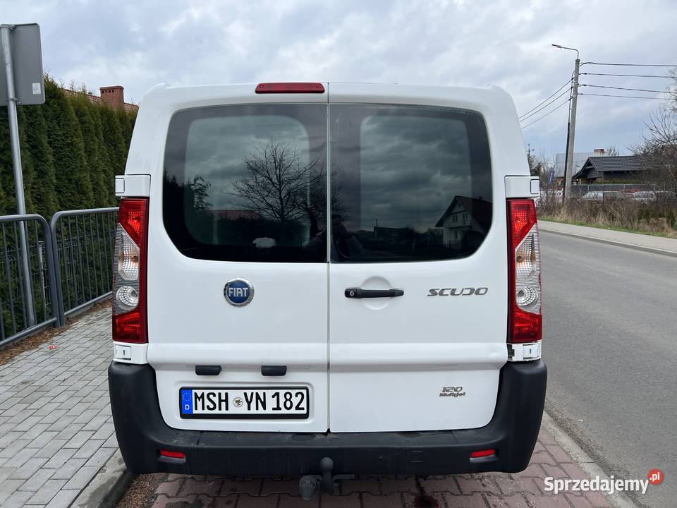 Fiat Scudo Jumpy 20diesel długa paka 133 120KM Elbląg sprzedam
