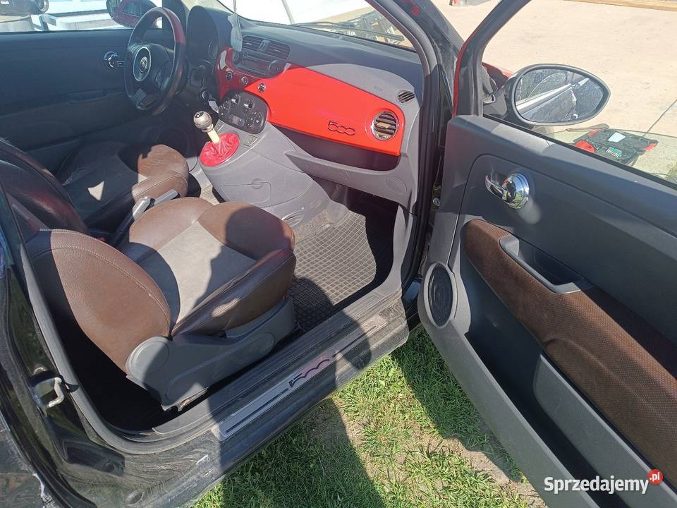 Fiat 500 uszkodzony na sprzedasz o Hatchback Wyszków sprzedam