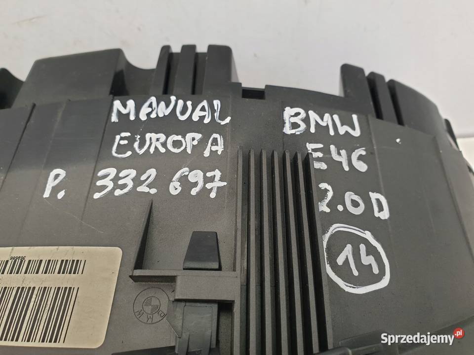 BMW E46 Compact 20 D LICZNIK ZEGARY 6911288 Eu Janów