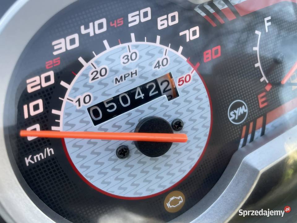 Skuter 50 Sym Orbit 3 Niski Przebieg Dostawa skuter SYM