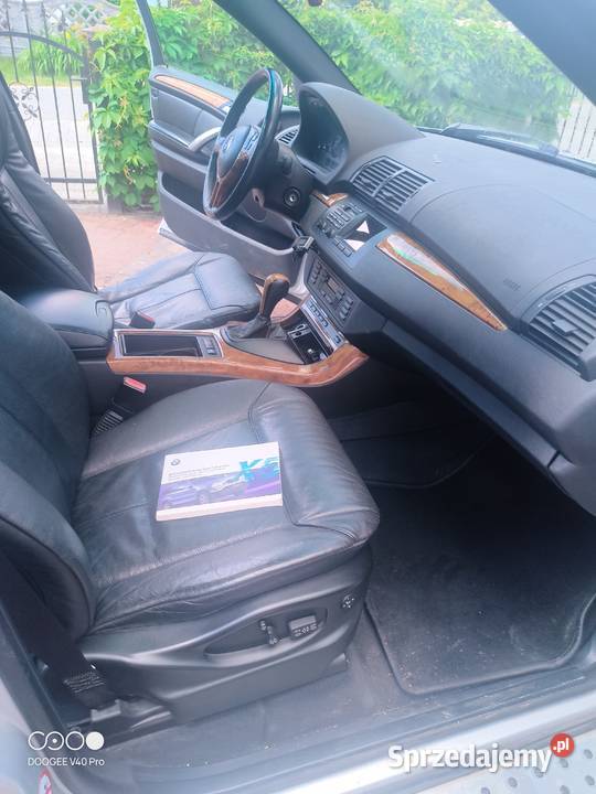 BMW X5 silnik 44 z gazem super wygląd X5 Drołtowice sprzedam