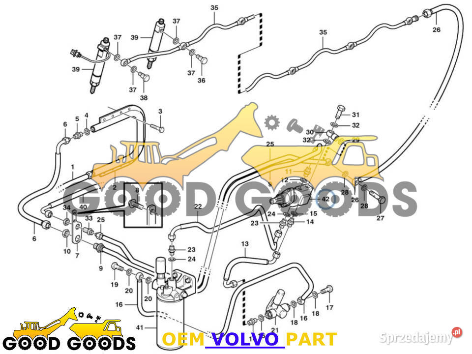 VOLVO CEWKA GASZENIA Z ZAWOREM 3095395 3092171 Władysławów