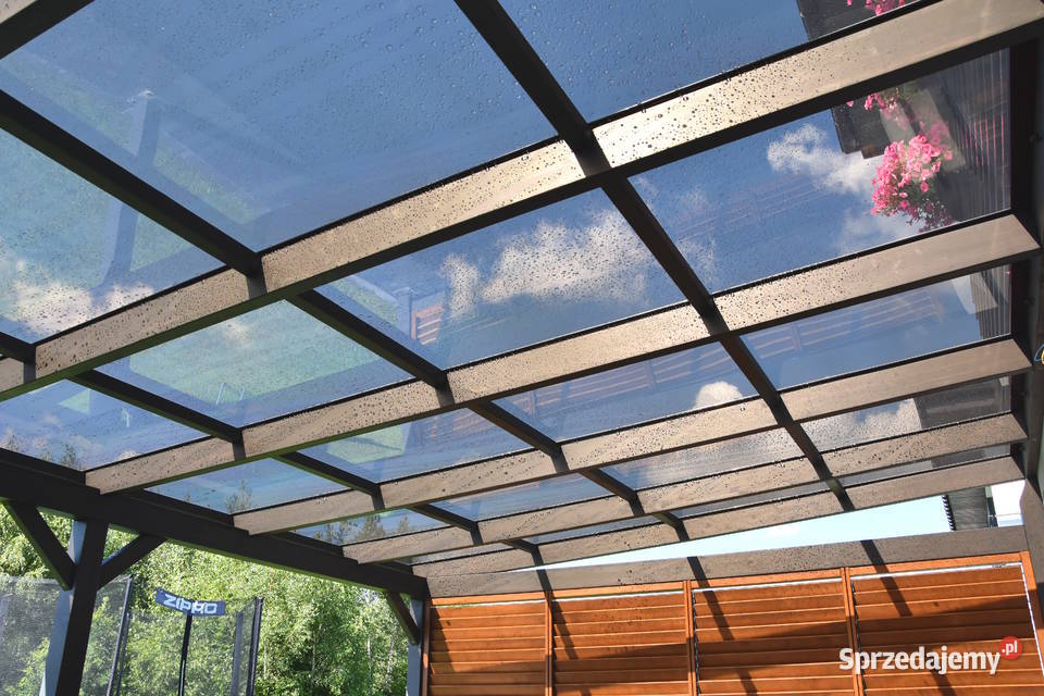 Płyty z poliwęglanu litego na zadaszenie pergole Pokrycia dachowe Pokrycia dachowe Gdańsk