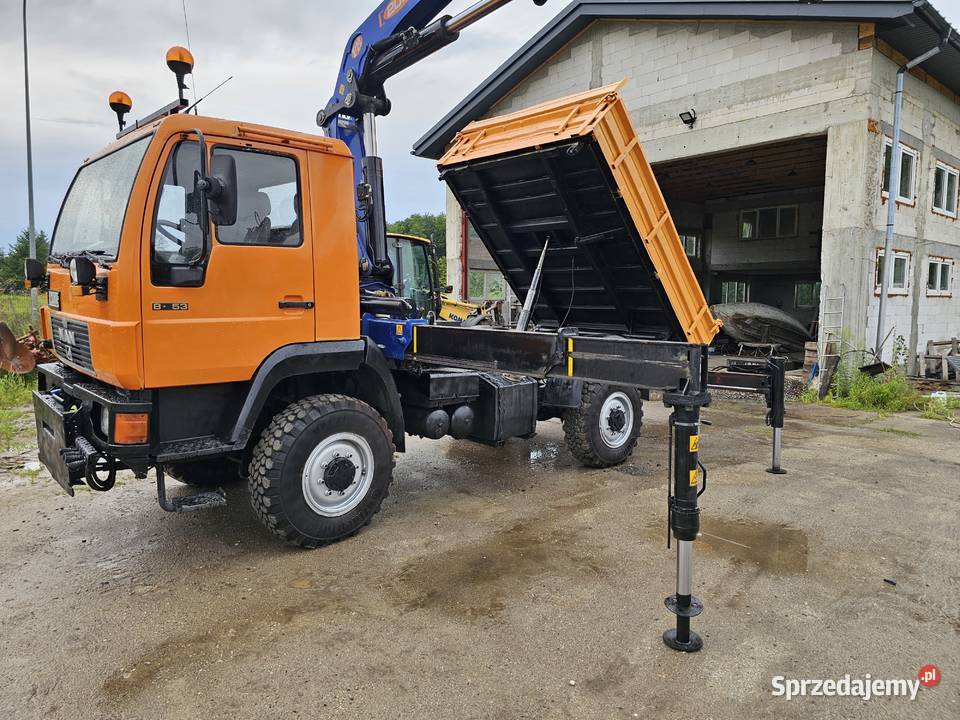 MAN L22 8 153 OFF ROAD duży HDS terenowy 155KM sprzedam