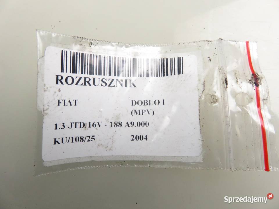 ROZRUSZNIK FIAT DOBLO I MPV 13 JTD 16V 188 A9000