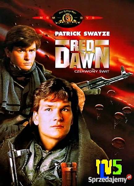 CZERWONY ŚWIT PATRICK SWAYZE thiller Kalisz