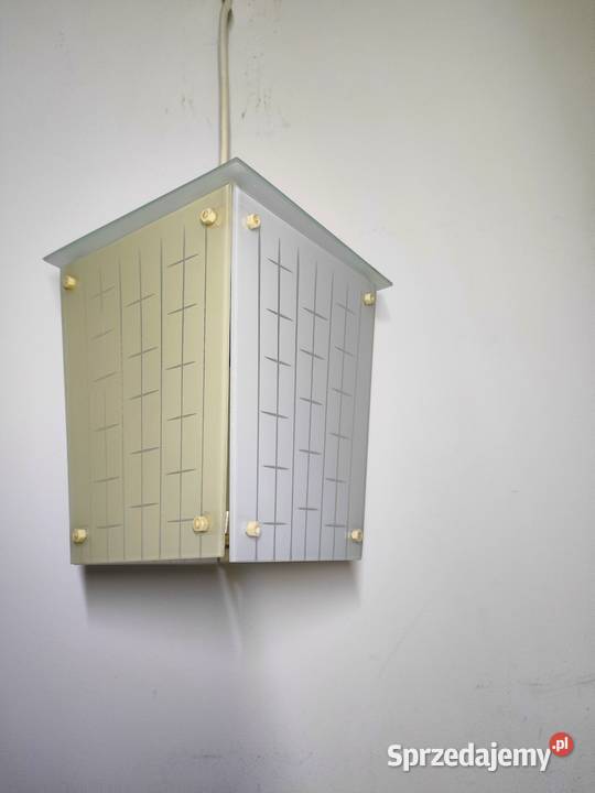 Lampa lata 50 vintage PRL Kalisz