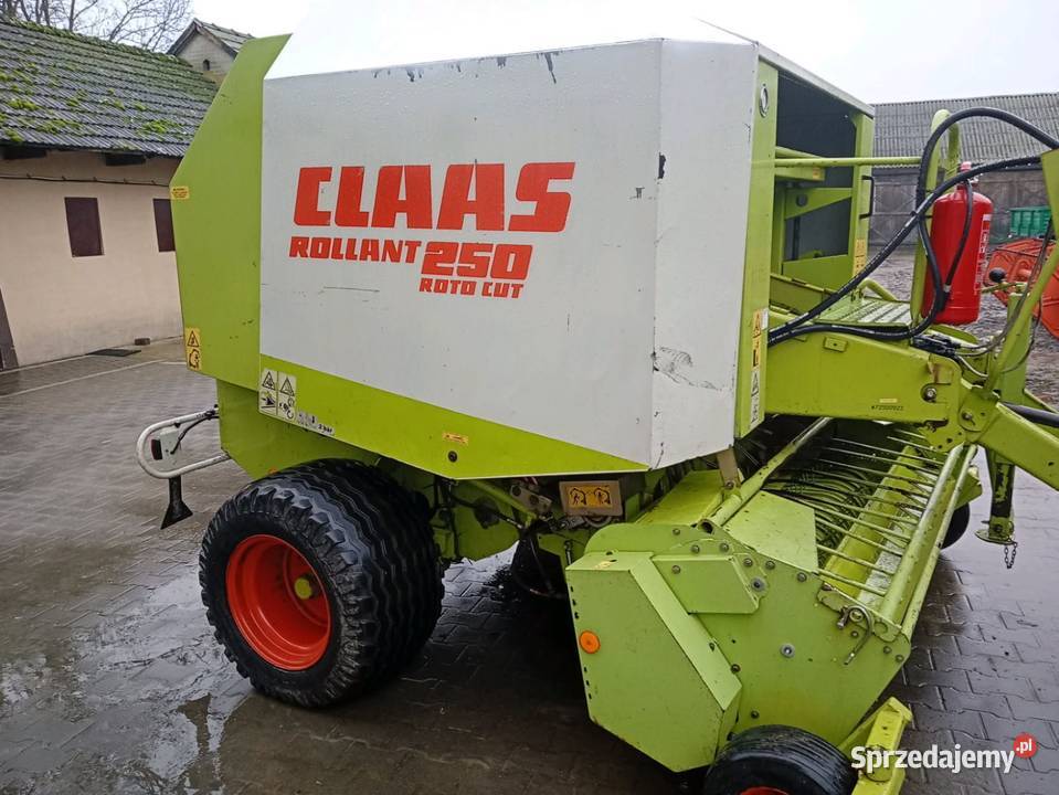 Prasa rolującą Claas Rollant 250 Roto Cut Siatka Radom