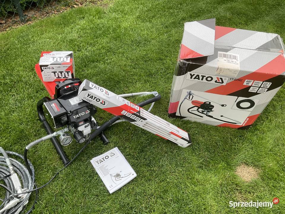 Agregat malarski Yato Wykończenie Granowo