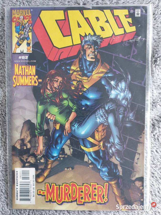 Cable zestaw 7 oryginalnych komiksów Marvel USA Gdynia