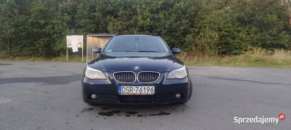 BMW e60 525i 25 benzyna z gazem 31400km dolnośląskie Środa Śląska sprzedam