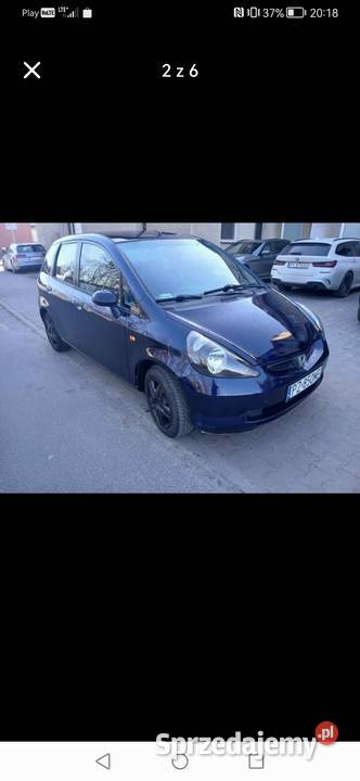 Honda Jazz 14 benzyna Środa Wielkopolska