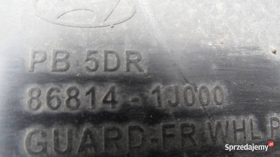 HYUNDAI I20 I 09r nadkole prawe przód 868161J000 świętokrzyskie sprzedam