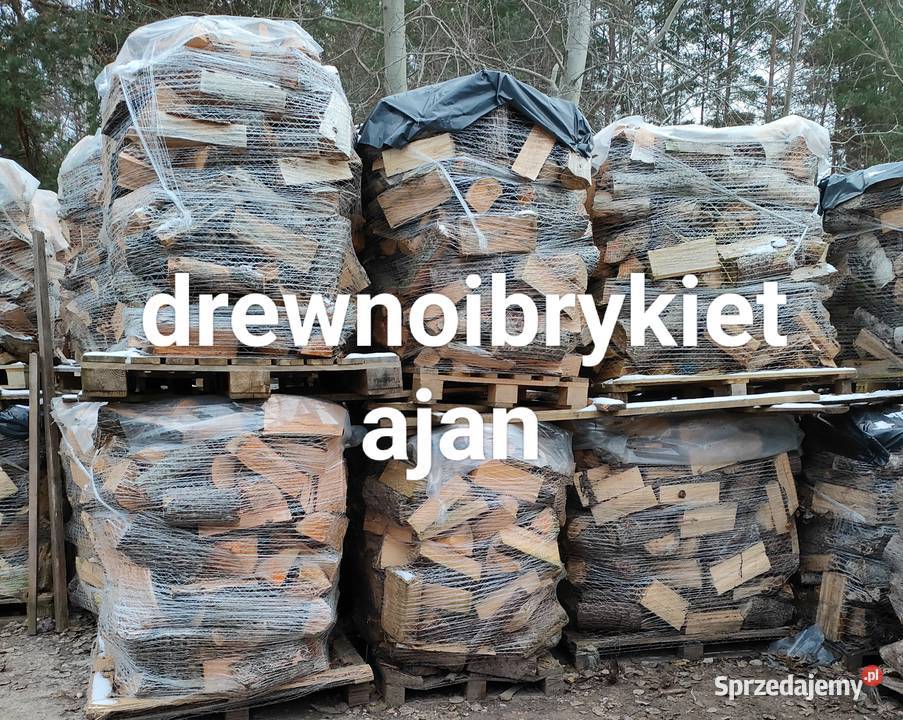 Drewno kominkowe opałowe grab dąb jesion klon podlaskie Supraśl