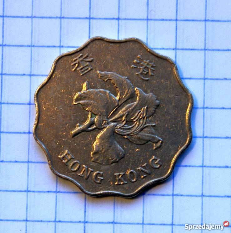 2 DOLARY TWO DOLLARS 1995 HONG KONG Piszczac