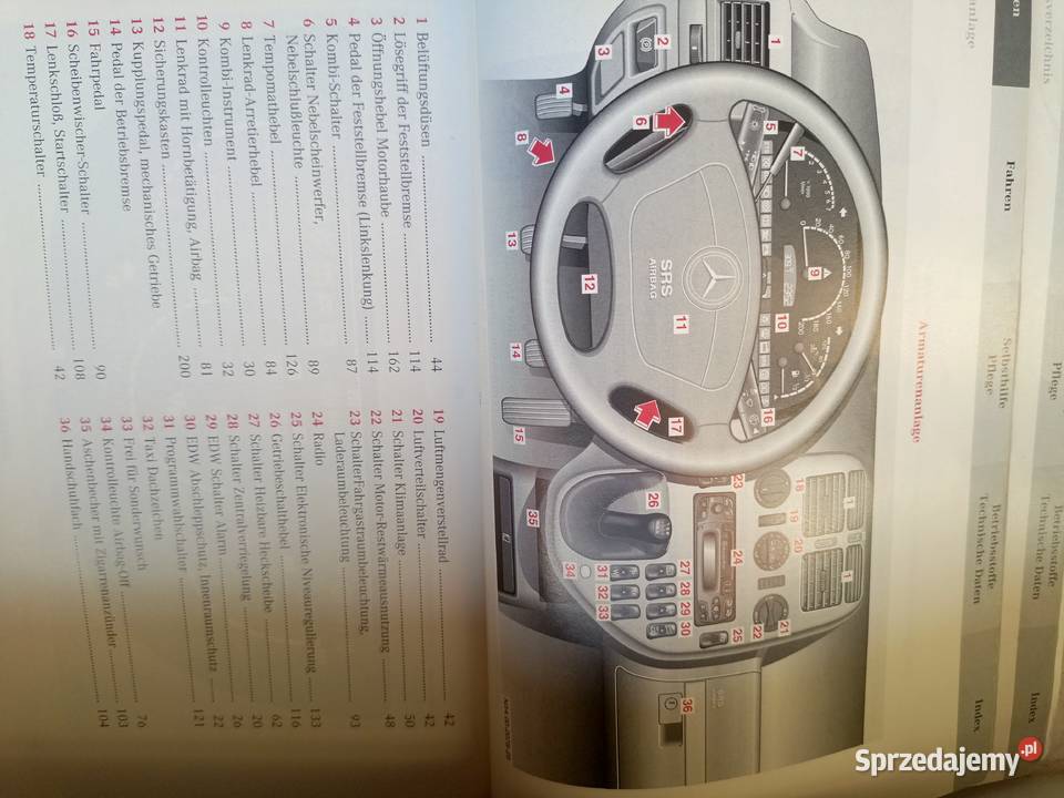 Mercedes Vito 638 książka obsługi Okazja