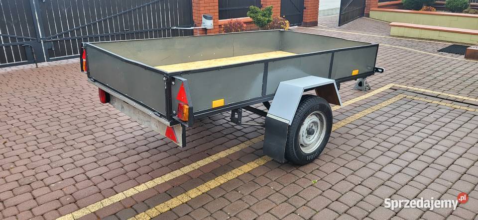 Przyczepka Sam 136 x 250 burtowe Do samochodów osobowych