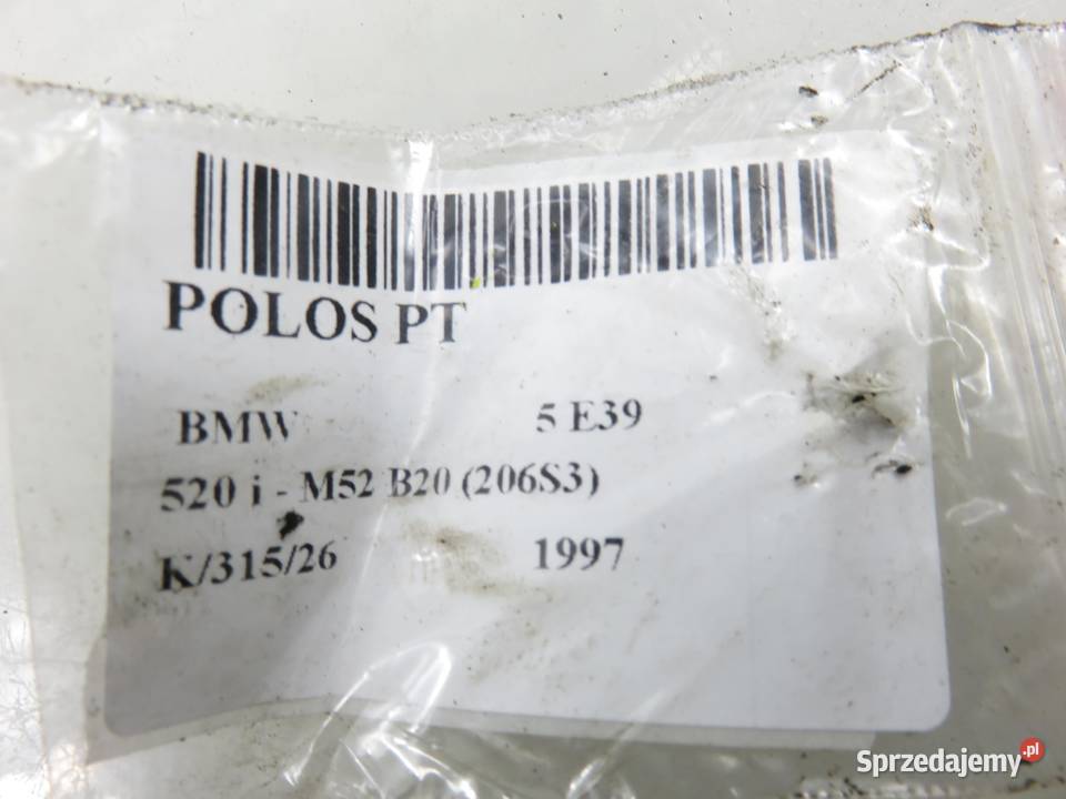 PÓŁOŚ PRAWA TYLNA BMW 5 E39 520 i 150 M52 B20