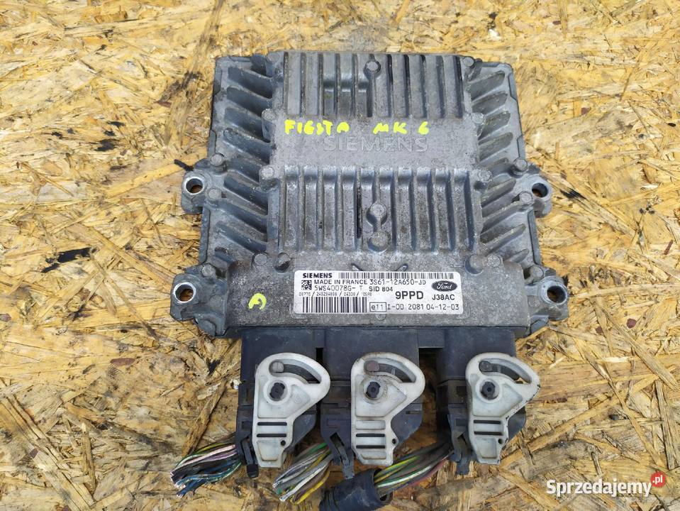 STEROWNIK SILNIKA FORD FIESTA FUSION 14 TDCI Gliwice sprzedam