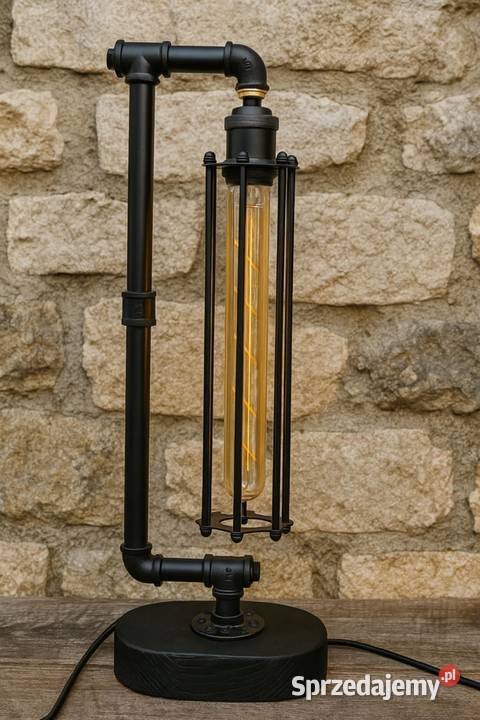lampka z rus stalowychhandmade loft desing Końskie