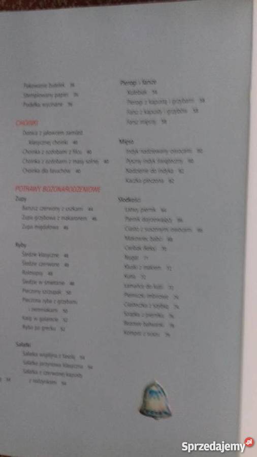 Książka świąteczne dekoracje i smakołyki warmińsko-mazurskie