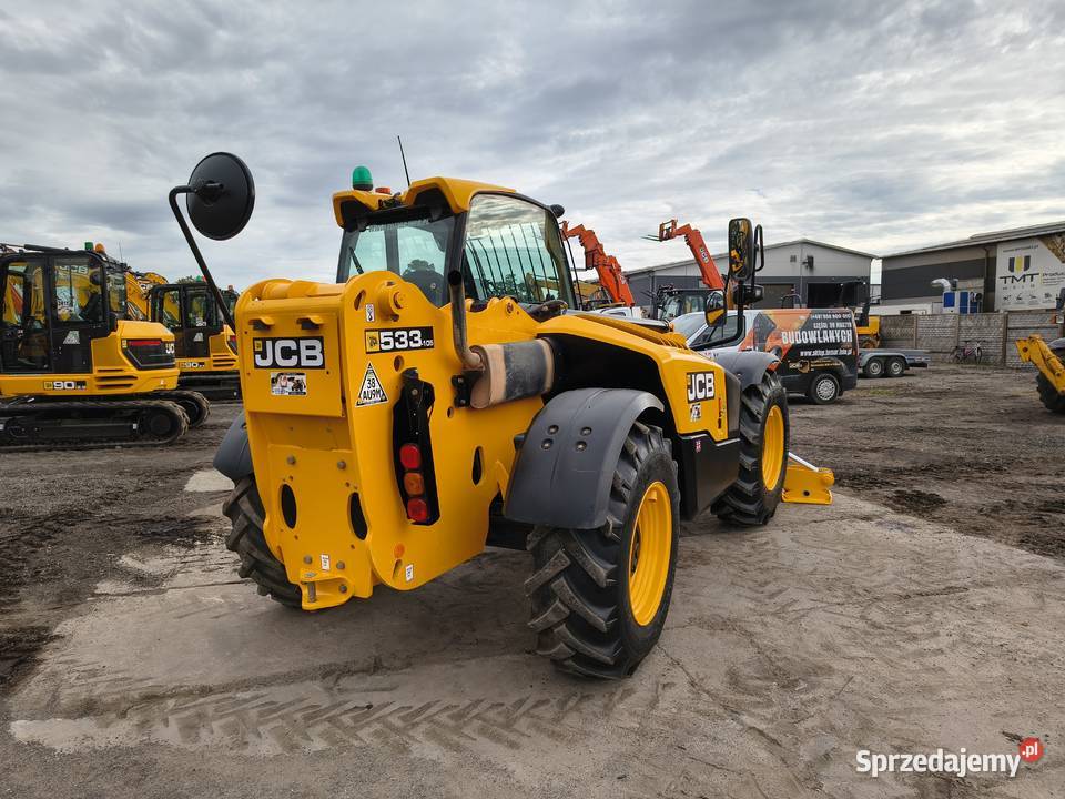 ŁADOWARKA TELESKOPOWA JCB 533105 2018R MANITOU Rok produkcji 2018 wielkopolskie