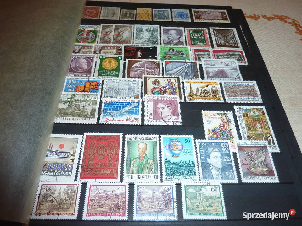 Album ze znaczkami Austria Filatelistyka małopolskie Bukowno
