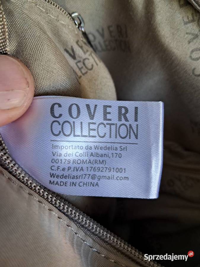 nowa beżowa torebka coveri colection brak metki Torby i torebki Sandomierz sprzedam