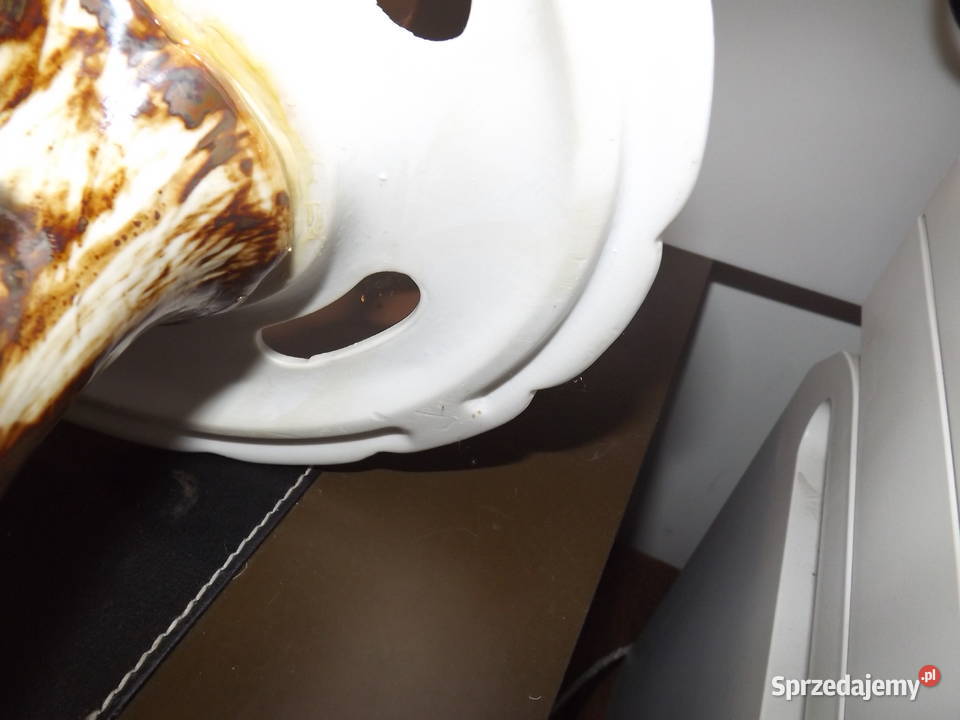 Lampa Porcelanowa Rumunia z PRL Szczytno