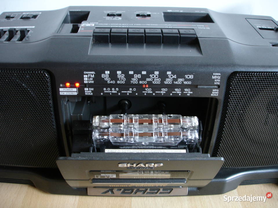 Radiomagnetofon SHARP WQT360H Zielona Góra