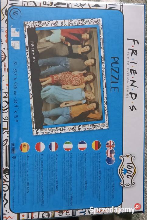Puzzle 1000 elementów Friends łódzkie Borszyn sprzedam